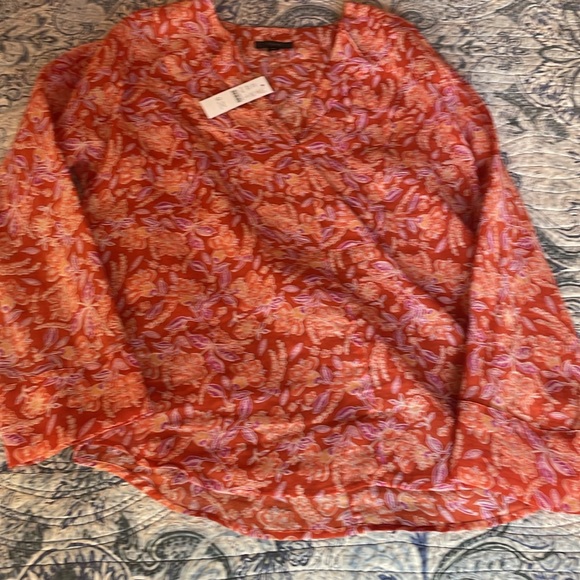 JCrew Floral Tunic- size S - NWT - Picture 3 of 4